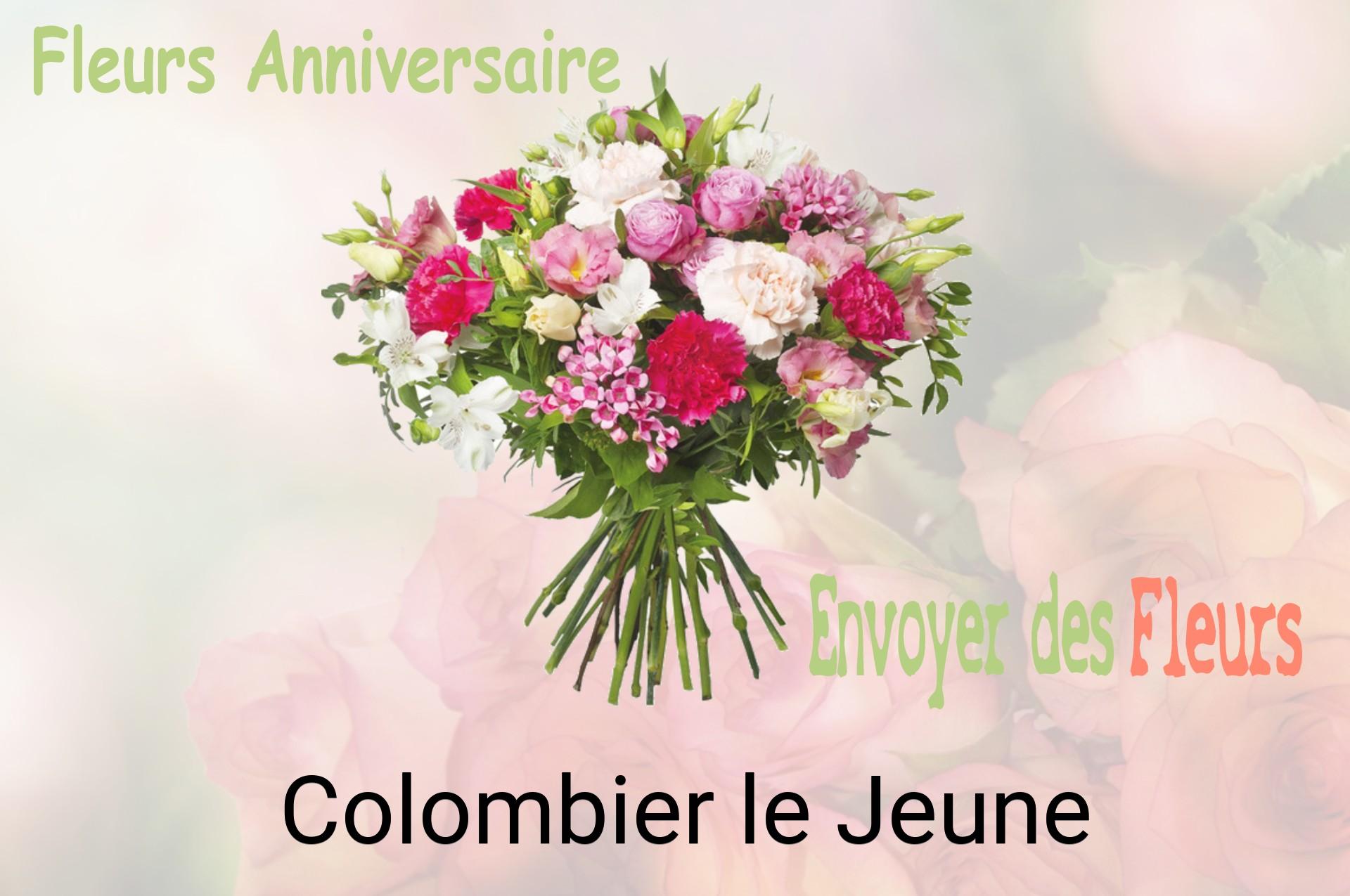 Bouquet de fleurs d’anniversaire livré à Colombier-le-Jeune