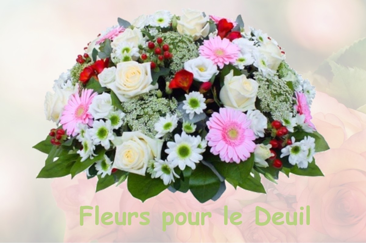 fleurs deuil COLOMBIER-LE-JEUNE